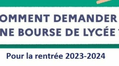 Campagne bourse du lycée 2023-2024