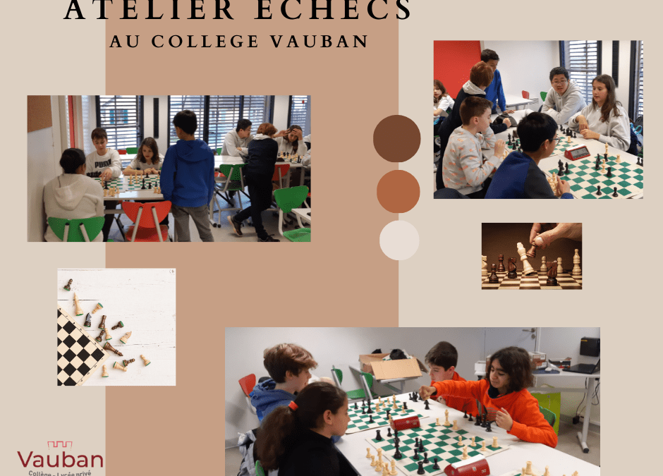 Atelier d’échecs – Collège