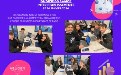 BUSINESS GAME INTER ETABLISSEMENTS – 26/01/2024