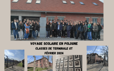 Voyage scolaire en POLOGNE – Classes de Terminale GT – Février 2024